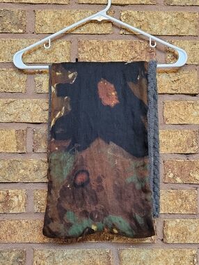 Daytrip Camo Infinity Scarf Reversible Gray One Size